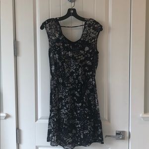 100% Silk Ella Moss summer dress size s